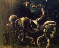 Dali, Salvador - Debris of an Automobile Giving Birth to a Blind Horse Biting a Telephone